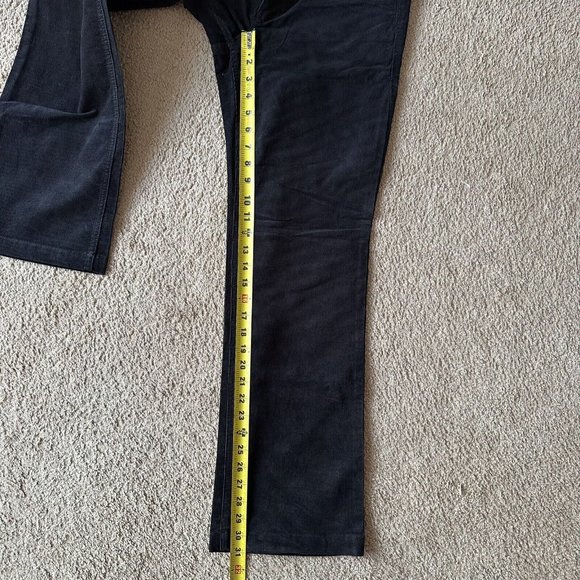 J Crew Pants Womens 30S (32x31) Bootcut Corduroy Black NWT Mid Rise - Picture 11 of 14